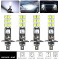 2pcs H1 LED Headlamp Bulb 6000k 55W High Low Beam White Headlight Fog Driving Light Daytime Running Bulb For Car Part.