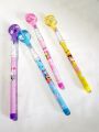 4 Pcs of Cute Sika Pencil | Fan Pencil | Led Pencil |. 