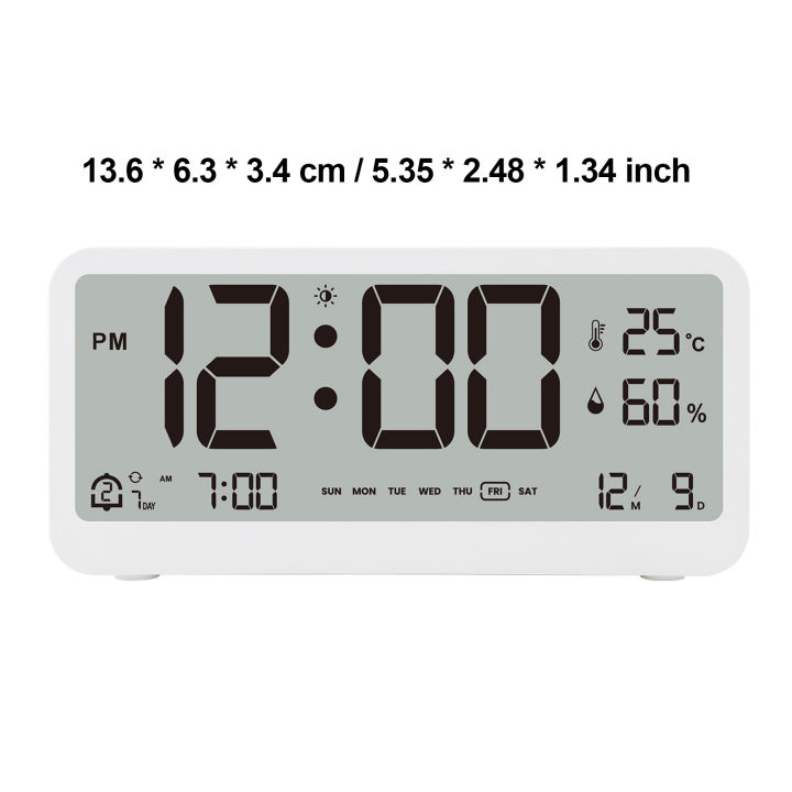 8001-EN%20Multifunctional%20Digital%20Clock%20LED%20Brightness%20Adjustable%20Temperature%20Humidity%20Displaying%20Alarm%20Clock%20with%20Dual%20Alarms%20-%20Image%206