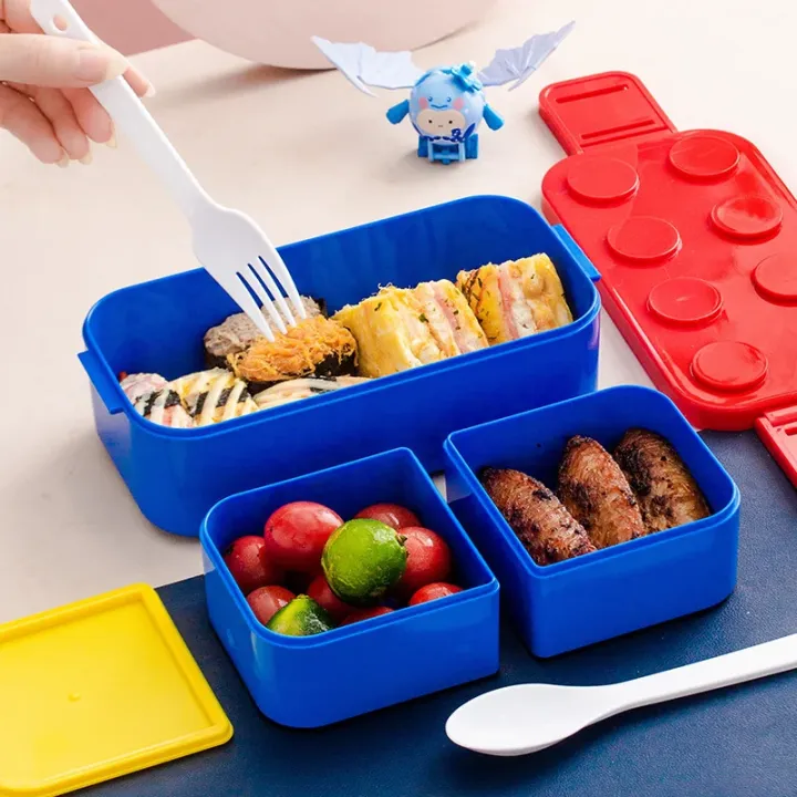 1050/1300ML%20Building%20Block%20Lunch%20Box%20with%20Tableware%20Portable%20Double%20Layer%20Bento%20Box%20for%20Student%20Office%20Fruit%20Salad%20Sealed%20Box%20-%20Image%202