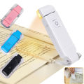 Mini Light Reading Clip Light LED Small Night Light USB Charging Adjustable Brightness Eye Protection Portable Smart Book Lamp.