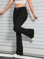 Ladies Jeans Belly Pants / Denim Belly Pants. 