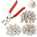 High Quality Metal Snap Buttons Press Plier_9.5mm Metal Sewing Prong Ring Buttons Clip Plier _Diy Button Punch Tool For Baby Clothes_abaya Ring Metal Button Presser Machine Fastener Snap Buttons Kit Tich Button Tool Kit (Homeducts). 