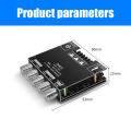 ZK-MT21 2.1Channel Bluetooth Amplifier Board 50Wx2+100W HiFi Subwoofer Stereo Amplifier Board C15H/C50L/C100L AMP Board AUX inpu. 