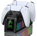 Bee's Nest For PS5/PS5 Slim/PS5 PRO BEBONCOOL FC401 Dual Fast Controller Charger For PS5 DualSense/DualSense Edge Gamepad.