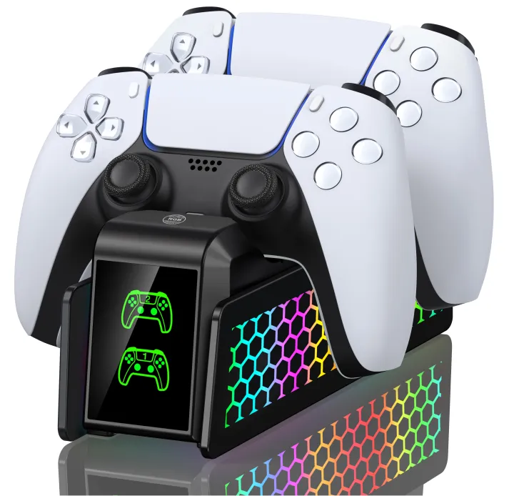 Bee's%20Nest%20For%20PS5/PS5%20Slim/PS5%20PRO%20BEBONCOOL%20FC401%20Dual%20Fast%20Controller%20Charger%20For%20PS5%20DualSense/DualSense%20Edge%20Gamepad%20-%20Image%202