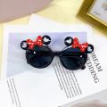 Fashionable And Cute With Cartoon Concave Design, Baby Sunglasses For Travel, UV Resistant Children's Sunshades. 
