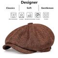 Men Casual Newsboy Hat Spring Autumn Retro Beret Hats Wild Casual Hats Unisex Wild Octagonal Cap for Men Street Caps Gorras. 