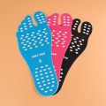 Non-slip Seaside Beach Shoes Equipped with Anti-skid Shoes Beach Socks Pad Feet Sticker Insoles Flexible Beach Feet. 