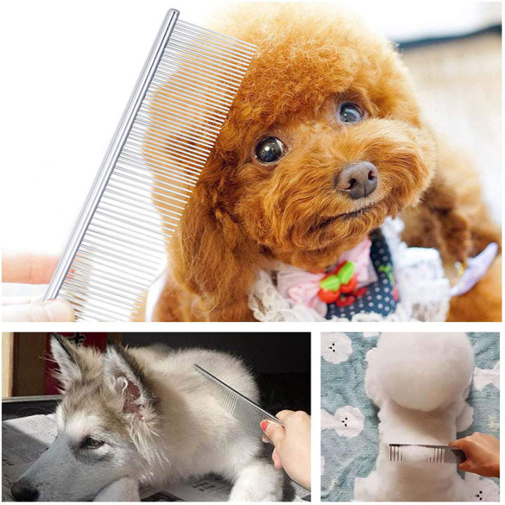 Pet%20Dematting%20Comb%20Stainless%20Steel%20Pet%20Grooming%20Comb%20for%20Dogs%20and%20Cats%20Gently%20Removes%20Loose%20Undercoat%20Flea%20Comb%20Pretty&Better%20-%20Image%207