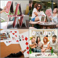 2/4/6/9 Times Creative Design of Large Size Jumbo Playing Cards Toys Board Game Magic Tricks Tools Fun Party Games for . 