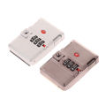 Metal Password Lock 3 Digit Combination Lock Travel Suitcase Luggage Chest Hardware Lock Coded Locker Case Padlock.