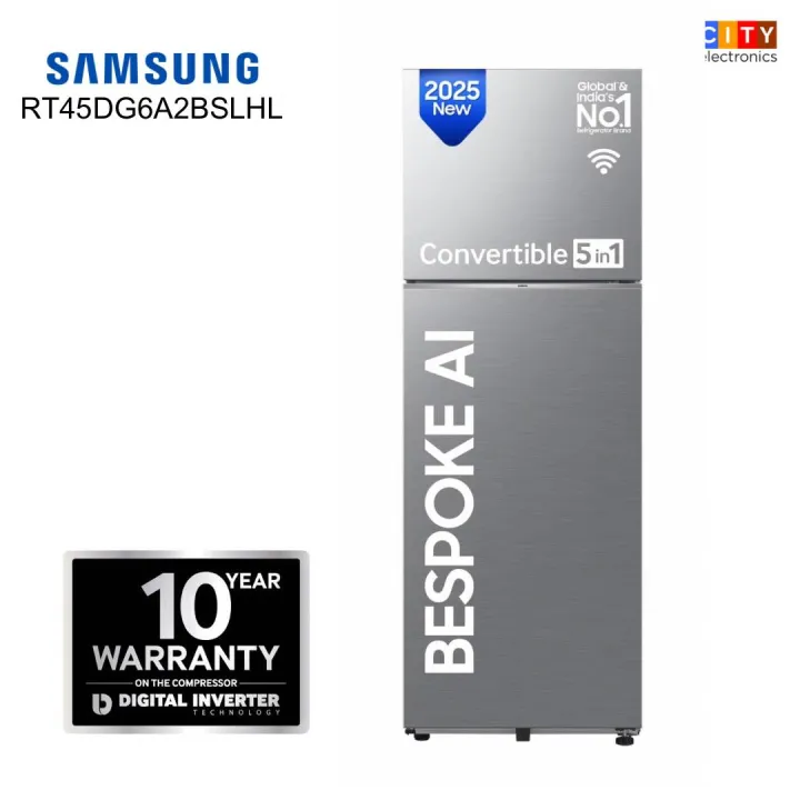 SAMSUNG%20RT45DG6A2BSLHL%20419%20Litres%20Bespoke%20Double%20Door%20AI%20WiFI%20Refrigerator%20-%20Image%202