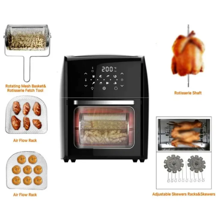 Multi-Functional 12.5L Capacity The Chef Air Fryer KB-1200 Multi ...