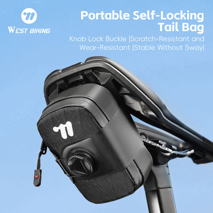 WEST%20BIKING%20Bicycle%20Saddle%20Bag%20Lightweight%20Waterproof%20Bike%20Seat%20Tail%20Bags%20Wear-Resistant%20Rotating%20Lacing%20Buckle%20Bike%20Accessories%20-%20Image%202