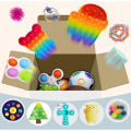 Random Mystery Fidget Toys Bag Pack for Kids Cheap Sensory Toys Stress Reliver Autism ADHD Gifts Spinner Fidget Squishy Set. 