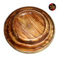 New style Handmade Wooden Dried Fruit Plate 3 Piece Set Sheesham Wood Used. 