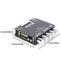 12V 24V Subwoofer Digital Power Amplifier Board ZK MT21 100W 2.1 Channel AUX Audio Stereo Bluetooth-compatible 5.0 Bass Amp. 