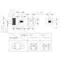 5PCS - Push Button Switch 8.5*8.5mm 6-PIN Self Lock. 