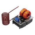 120W Mini ZVS Heating Machine DC 5-12.0V Input Voltage Induction Heater High Frequency Power Supply Module. 
