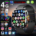 New Android 13.0 Cellular Version Smart Watch 5G LTE Smartwatch With 2.4inch Amoled Screen Sim Card Slot Play Store.