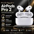 AirPods Pro 2nd genaration Made in Dubai Wireless Charging Bluetooth Earbuds.