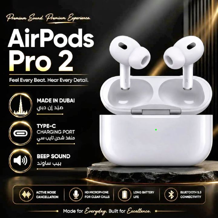 AirPods%20Pro%202nd%20genaration%20Made%20in%20Dubai%20Wireless%20Charging%20Bluetooth%20Earbuds%20-%20Image%203