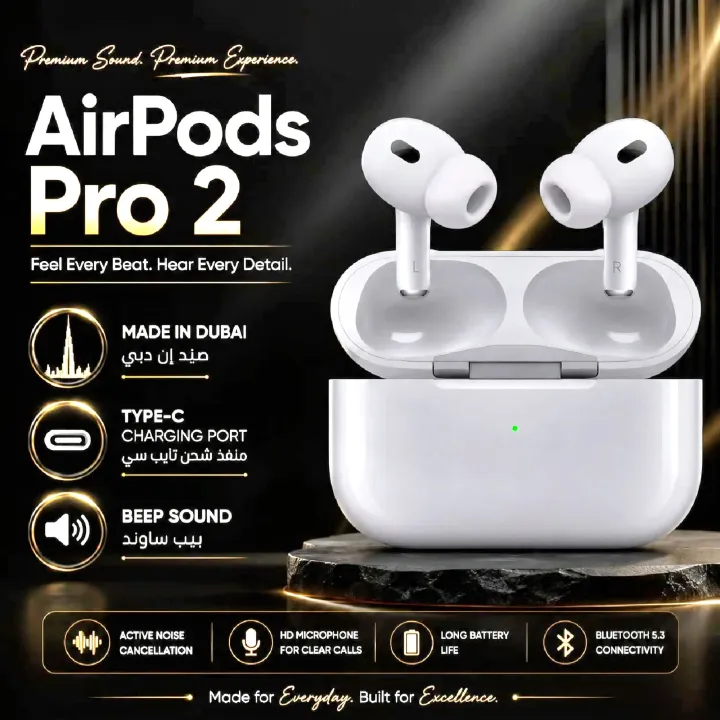AirPods%20Pro%202nd%20genaration%20Made%20in%20Dubai%20Wireless%20Charging%20Bluetooth%20Earbuds%20-%20Image%203