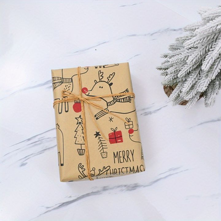 1%20Roll%20Christmas%20Wrapping%20Paper%20-%20Cute%20Deer%20Design,%20Planners%20And%20Brokers,%20Suitable%20for%20Presents,%20Handmade%20Gifts,%20Gift%20Wrapping%20-%20Image%203