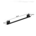 Wall Mounted Towel Rack Bathroom Storage Rack No Drilling Bathroom Horizontal Bar Towel Rack Kitchen Bathroom Accessories.