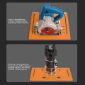 Circular Saw Base Plate Woodworking Cutting Machine Base Plate Backing Positioning Board Circular Saw Rail Tool. 