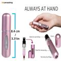 Perfume Atomizer Bottle Refillable Portable Travel Mini Spray. 