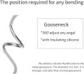 COB LED Sewing Machine Light Kit Portable Work Light LED Light Flexible Gooseneck Lamp with 4W 130lm/W 120 Beam Angle Magnetic Mounting Base Desk Lamps for Quilting Work Sewing Machine Table Lathe. 
