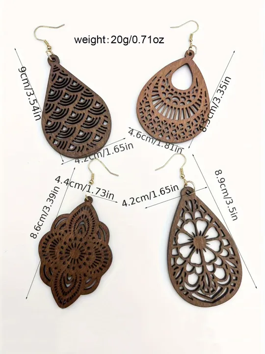 4%20Pairs/%20Set%20Vintage%20Carved%20Flower%20Pattern%20Dangle%20Earrings%20Elegant%20Retro%20Style%20Wooden%20Jewelry%20Delicate%20Female%20%20-%20Image%202