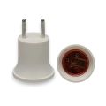 Light Socket to Plug Adapter E27/E26 Light Bulb Socket Adapter to Holder Light Socket Base E27 To EU Holder Plug Screw To Switch Holder Bulb E27 Converter To EU. 