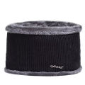New Winter Men Hat Outdoor Ear Protection Warm Thick Bicycle Knitted Cap Scarf Windproof Visors Baseball Cap Male. 