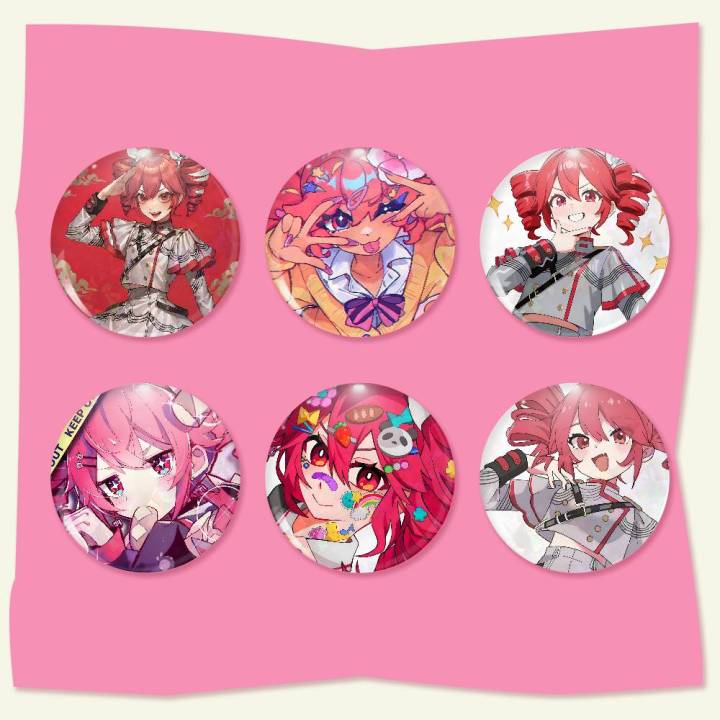 K-Kasane%20Teto%20Badge%20On%20Backpack%20Accessories%20Manga%20Icons%20Pins%20Round%20Cartoon%20Brooches%20For%20Clothes%20Bag%20Decor%20s%20-%20Image%202