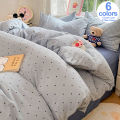 Pre-Washed Microfiber Duvet Cover Set with 2 Pillowcases - Ultra Soft Wrinkle-Resistant Bedding Set, Hypoallergenic & Breathable. 
