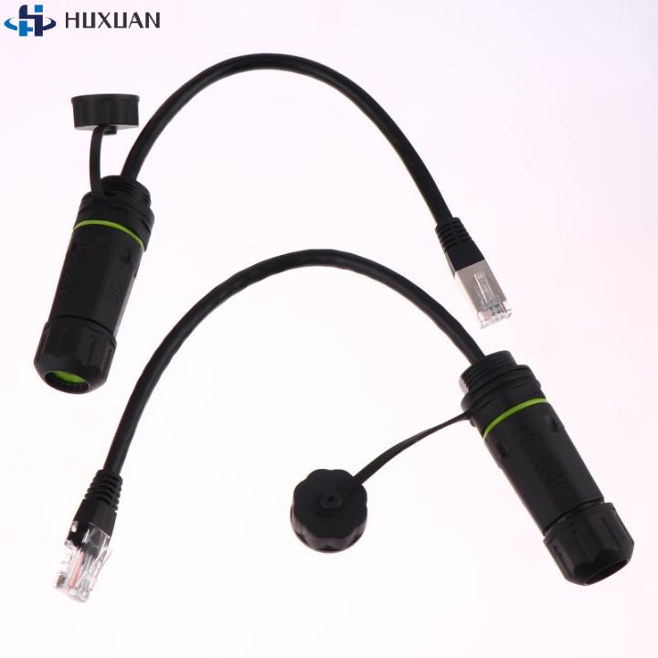 1Pcs%20RJ45%208P8C%20Waterproof%20Network%20Pass-through%20Head%20Connector%20RJ45%20Male%20To%20Female%20Adapter%20Extension%20Cord%20-%20Image%205