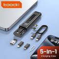 Toocki PD60W USB C To Type C Cable For iPhone 15 Pro Max 5 in 1 Cable Charging Case Set USB Adapter Cable For Samsung S23 Xiaomi. 