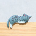 Simulation Mini Ornaments Fish Aquarium Decor Artificial Pet Cats Fish Tank Decoration Animal Figurine Dollhouse Home Decor.