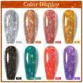 Miss Cheering Gel Nail Polish, Glitter, Beautiful Colors, Strong Pigments, Available in 8 Colors *Ready to Ship*. 