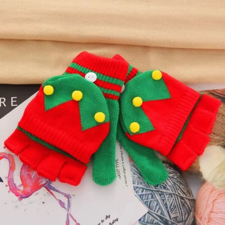 Crochet%20Flip%20Top%20Gloves%20Winter%20Women%20Warm%20Half%20Finger%20Gloves%20Thick%20Keep%20Warm%20Fingerless%20Gloves%20Christmas%20Knitted%20Gloves%20Soft%20-%20Image%202