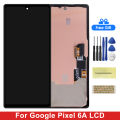 OLED Pixel 6A Display Screen Assembly for Google Pixel 6a GX7AS GB62Z G1AZG GB17L Lcd Display Digital Touch Screen with Frame. 