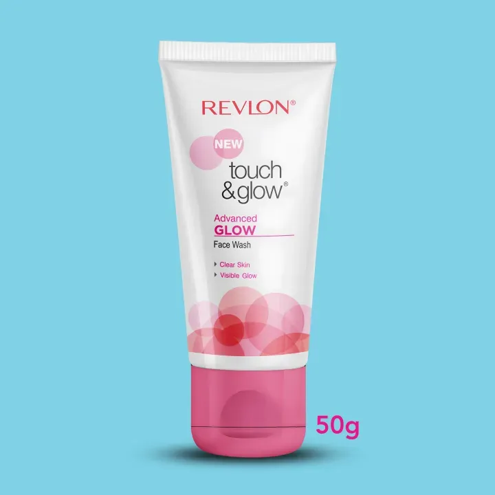 REVLON TOUCH & GLOW ADVANCED GLOW FACE WASH 50 GM