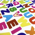 10/20/30/50PCS Numeric Letters Dots Heart Star Children Colored Sticker Paper Toys Album Diary Decoration Accessories Stickers. 