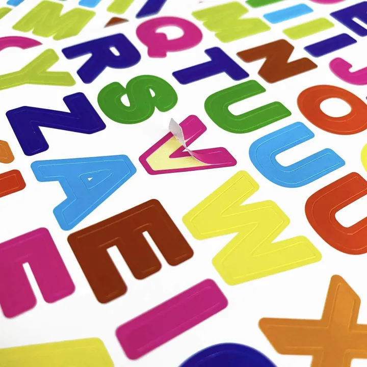 10/20/30/50PCS%20Numeric%20Letters%20Dots%20Heart%20Star%20Children%20Colored%20Sticker%20Paper%20Toys%20Album%20Diary%20Decoration%20Accessories%20Stickers%20-%20Image%205