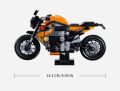New Motorcycle Building Blocks Stable Base Model Bricks Cool Shape Kit Ornaments Educational Toys For Children. 