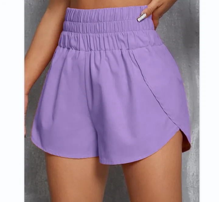 Boxer%20Shorts%20for%20Women%20Teen-girls%20Light%20Weight%20Pull-on%20High%20Rise%20Shorts%20Outfit%20Athletic%20Style%20Summer%20Workout%20Shorts%20-%20Image%205