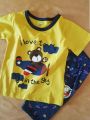 Kids SS Dummer Printed Crew Neck Tee : Imported Jersey Stuff 1-3 Years. 